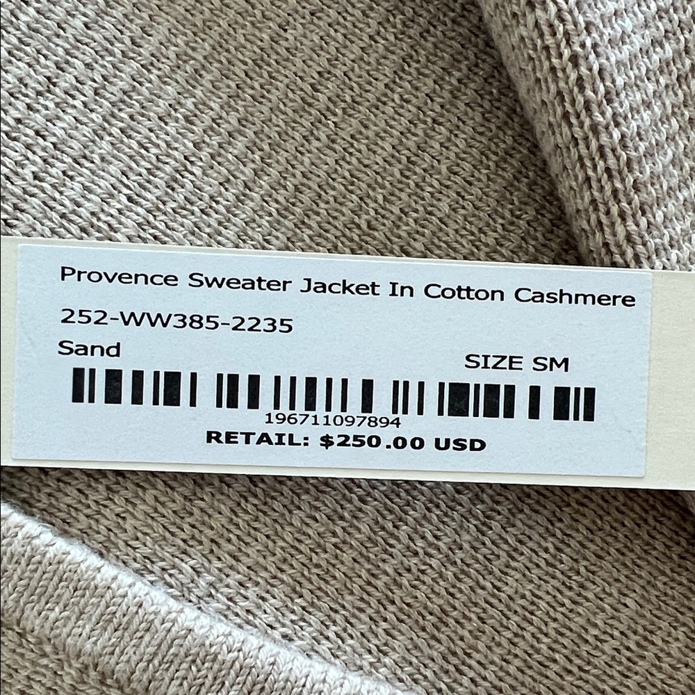 Alex Mill Provence Sweater Jacket NWT - Picture 9 of 11